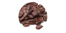 Decaffeinated coffee beans