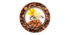 Flavoured coffee beans with 100% Arabica