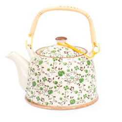Floral Teapot with Strainer II – 900ml