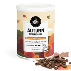 Autumn Espresso Blend – Gift Roasted Coffee Tin 300g
