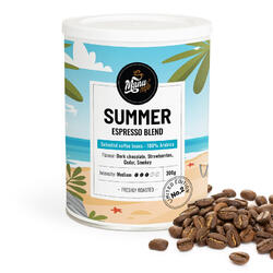 Summer Espresso Blend – Gift Roasted Coffee Tin 300g