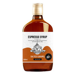 Salted Caramel Espresso Syrup – 500ml
