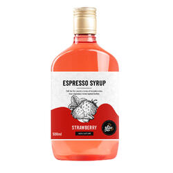 Strawberry Espresso Syrup – 500ml